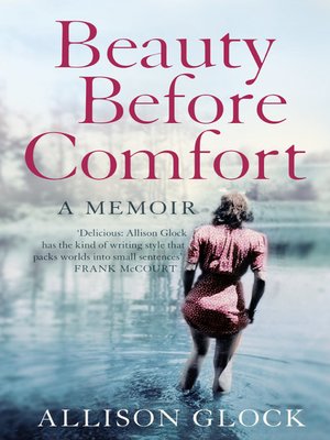 cover image of Beauty Before Comfort
